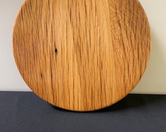 10 Inch Oak Barn Wood Lazy Susan Turn Table Display Pedestal #269 Beautiful One of a Kind American Hand Made in West Virginia Free Shipping