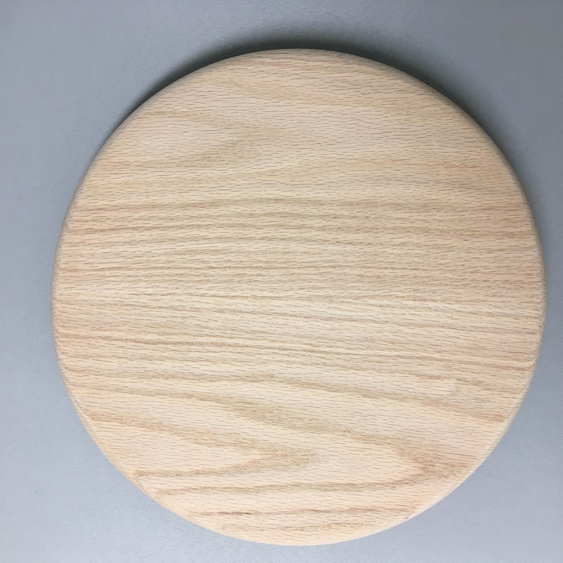 Unfinished Oak HardWood Lazy Susan Turntable. 6 18 Inch. Etsy