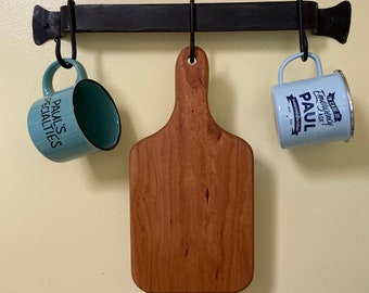 Special Price Limited Run #2 Solid Cherry Sandwich Cheese Paddle Board Makes a Great Gift American Hand Made in West Virginia Free Shipping