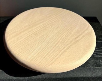 DIY Unfinished Round Lazy Susan Turn Table Oak or Poplar 6-24 Inches Buy Singles or Set of 3 Special Price Varies with Size Free Shipping