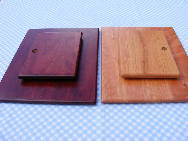 Rectangular Lazy Susan Display Stand Pedestal Home School Etsy