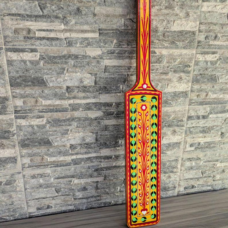 Pakistani Bat Personalized Truck Art Cricket Bat | Handmade Pakistani Decor - Etsy