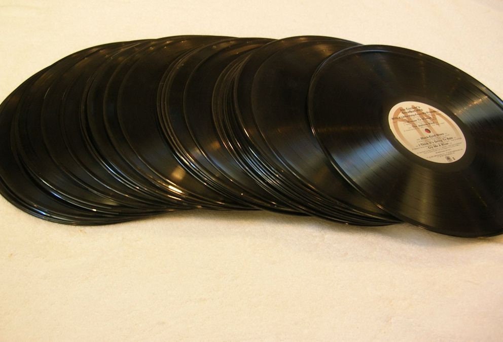 50 Pack Vinyl Records for Crafting LP Albums : Arts, Crafts & Sewing 