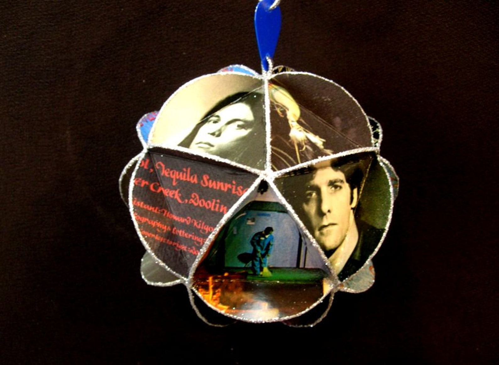 The Eagles Band Album Cover Ornament Made Of Record Jackets | Etsy