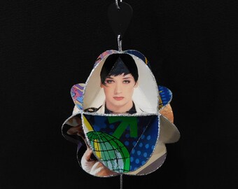 Culture Club Album Cover Ornament Made Of Record Jackets: Boy George