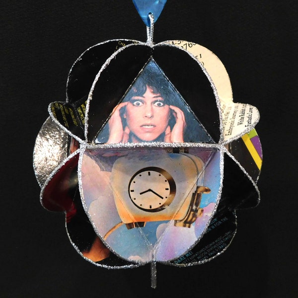 Jefferson Airplane Starship Album Cover Ornament Made Of Record Jackets - Grace Slick