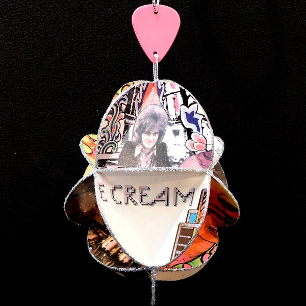 Cream Band Album Cover Ornament Made Of Record Jackets - Eric Clapton Music Gift