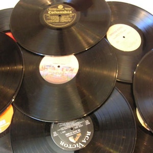Vinyl Records Lot 50 Albums For Art, Crafts, DIY, Decor - All Good Artists - Destash Bulk Lot You Choose