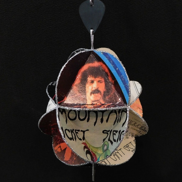 Mountain Album Cover Ornament Made Of Record Jackets - Leslie West, Felix Pappalardi