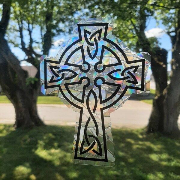 Irish Stained Glass Window Film Etsy