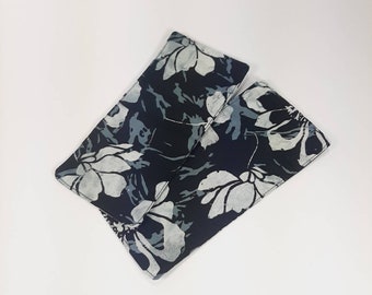 Warm/cold therapy eye pillow, microwavable unscented sleep rice mask, wedding gift, girls' weekend spa, sinus headache pressure rice pack