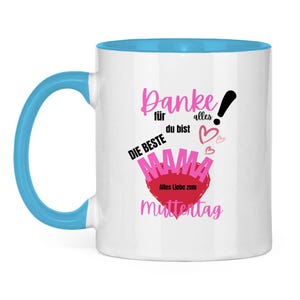 Two-tone mug Thank you