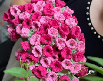 Crochet Lily of the Valley Blanket Pattern with Video Tutorial – Beginner Friendly Floral Afghan, English PDF in US Terms, Lily Crochet
