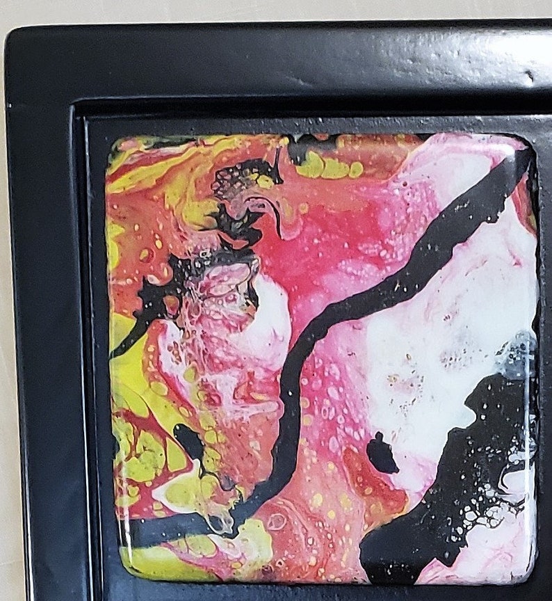 Acrylic Flow Art Painting Wall Art 3 Etsy