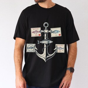 Vintage fishing Tshirt, Fish Shirt Fisher Gifts Fisherman Aesthetic Retro Nautical T-Shirt Funny Fathers Day Gift Fishing Gift Birthday Gift