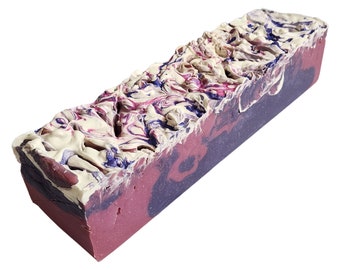 SOAP 3.5 lb Berry Berry Vanilla Soap Loaf, Wholesale Soap, Vegan Soap, Cold Processed Soap, Natural Soap, Christmas Gift, FREE SHIPPING