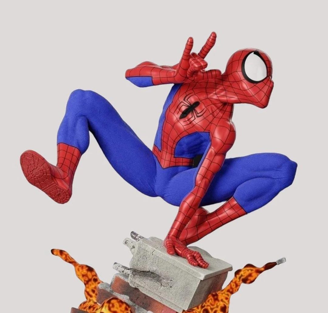 Spiderman Stl, 3d Print, Marvel Stl - Etsy