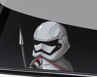 Star Wars Peekaboo Peeker Sticker - Peeking Car Window Decals - Bumper Waterproof Stickers - Pack Stickers SLXG11