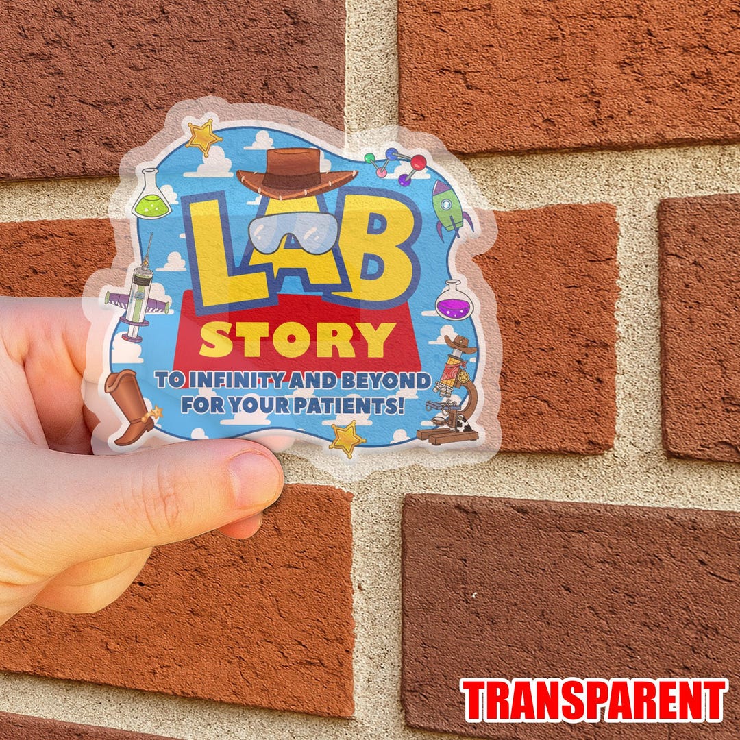 Lab Week 2026 Sticker, Medical Lab Tech Appreciation Decal, Funny ...