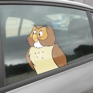 Winnie The Pooh Peekaboo Peeker Peeking Car Window Decal - Bumper Waterproof Vinyl Sticker - Disney Winnie The Pooh - Pack Stickers SLXG17