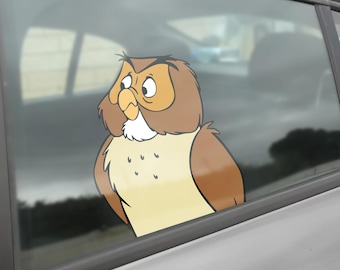 Winnie The Pooh Peekaboo Peeker Peeking Car Window Decal - Bumper Waterproof Vinyl Sticker - Disney Winnie The Pooh - Pack Stickers SLXG17