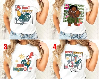 Boat Snack Disney Moana Hei Hei Shirt, Disney Princess Moana Maui Pua Hei Hei I'm Here For The Snacks, WDW Disneyland Family Vacation KDPL26