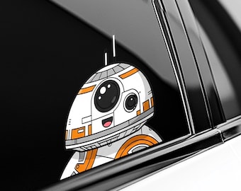 Star Wars Peekaboo Peeker Sticker - Peeking Car Window Decals - Bumper Waterproof Stickers - Pack Stickers SLXG11