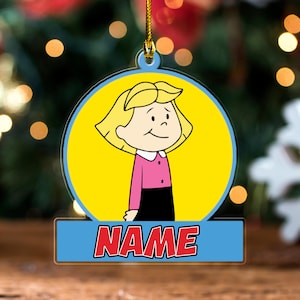 Clifford The Big Red Dog Ornament, Personalized Clifford Dog Ornament, Clifford Dog Party Ornament, Clifford Dog Ornament SKYK29
