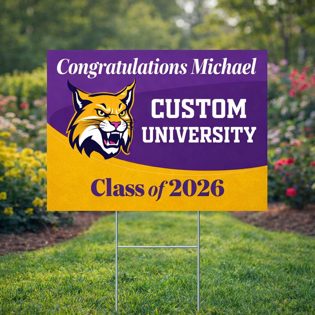 College Bound Yard Sign, Senior Graduation Sign, College Bound Gift ...