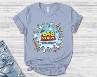 Lab Week Shirt Lab Story Shirt/Lab Week 2026 Shirt/Lab Team Shirt/Lab Assistant Shirt Phlebotomist Shirt Med Lab Tech Mlt Shirt OHY515