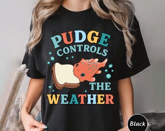Disney Lilo and Stitch Pudge Controls The Weather Shirt, Disney Fish Pudge T-shirt, Disneyland Family Matching Shirt, Magic Kingdom KDPL06
