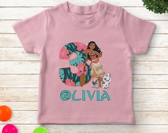 Moana Birthday Shirt, Moana Maui Family Birthday Tshirt, Matching Shirts, Moana Mommy Birthday Party Shirt , Moana Daddy Shirt E-01022315