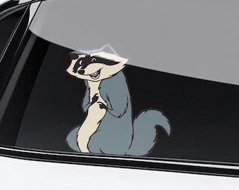 Trash Truck Peeker Sticker, Henry Keane Hank Glen Keane Trash Truck Lucas Neff Donny Brian Baumgartner Walter Jackie Loeb Stickers SLXG14