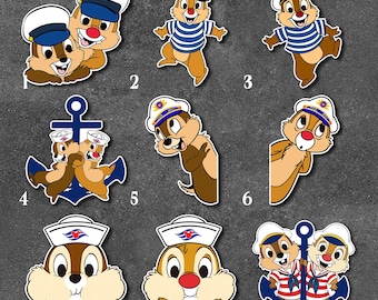 Personalized Chip and Dale Disney Cruise Magnet/Double Trouble Cruise Ship Stateroom Door/Disney Wish Dream Magic Wonder Fantasy OHVR20