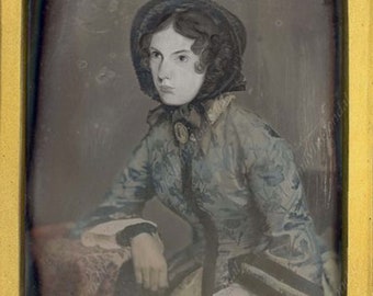 Anne Brontë Daguerreotype Artwork Print