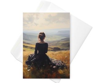 Emily Brontë Greeting Card