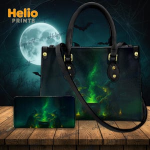 Witch Halloween Handbag, Halloween Purses, Fall Pumpkin Tote, Halloween Bag, Trick Or Treat Halloween Bags, Halloween Gift, Gift For Her