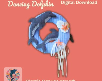 Plastikkeilrahmen Delfin Muster: Meereswelten Dekor (PDF Download)