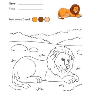 Preschool Coloring Pages | Printable Kids Activity Sheets | Educational Fun for Toddlers | Easy and Cute Coloring for Pre-K