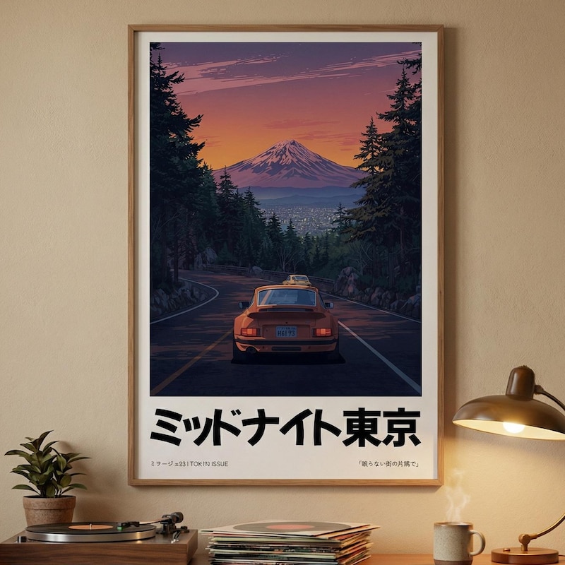 Drive Japanese Retro - Etsy