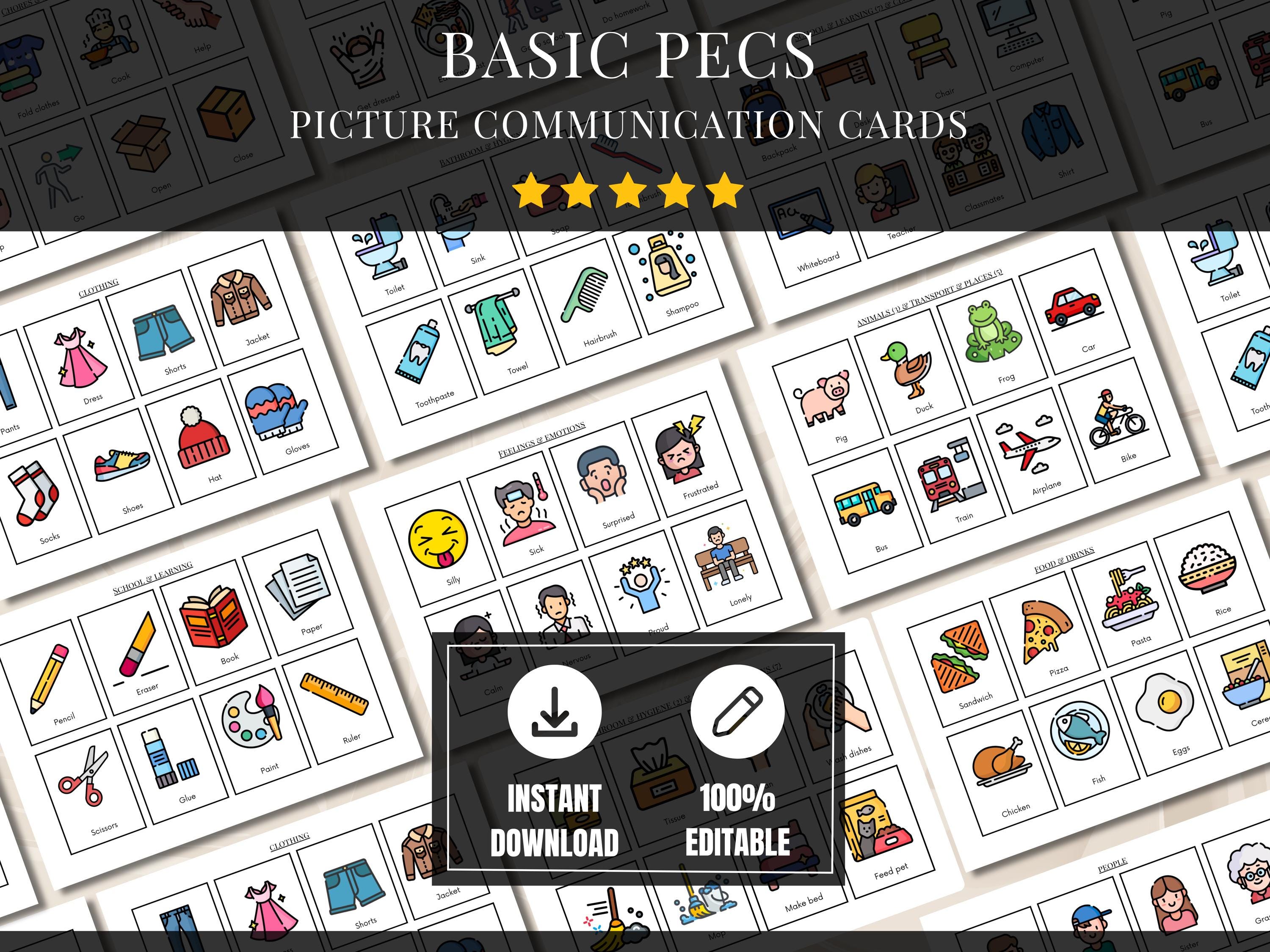 Pecs communication - Etsy 日本
