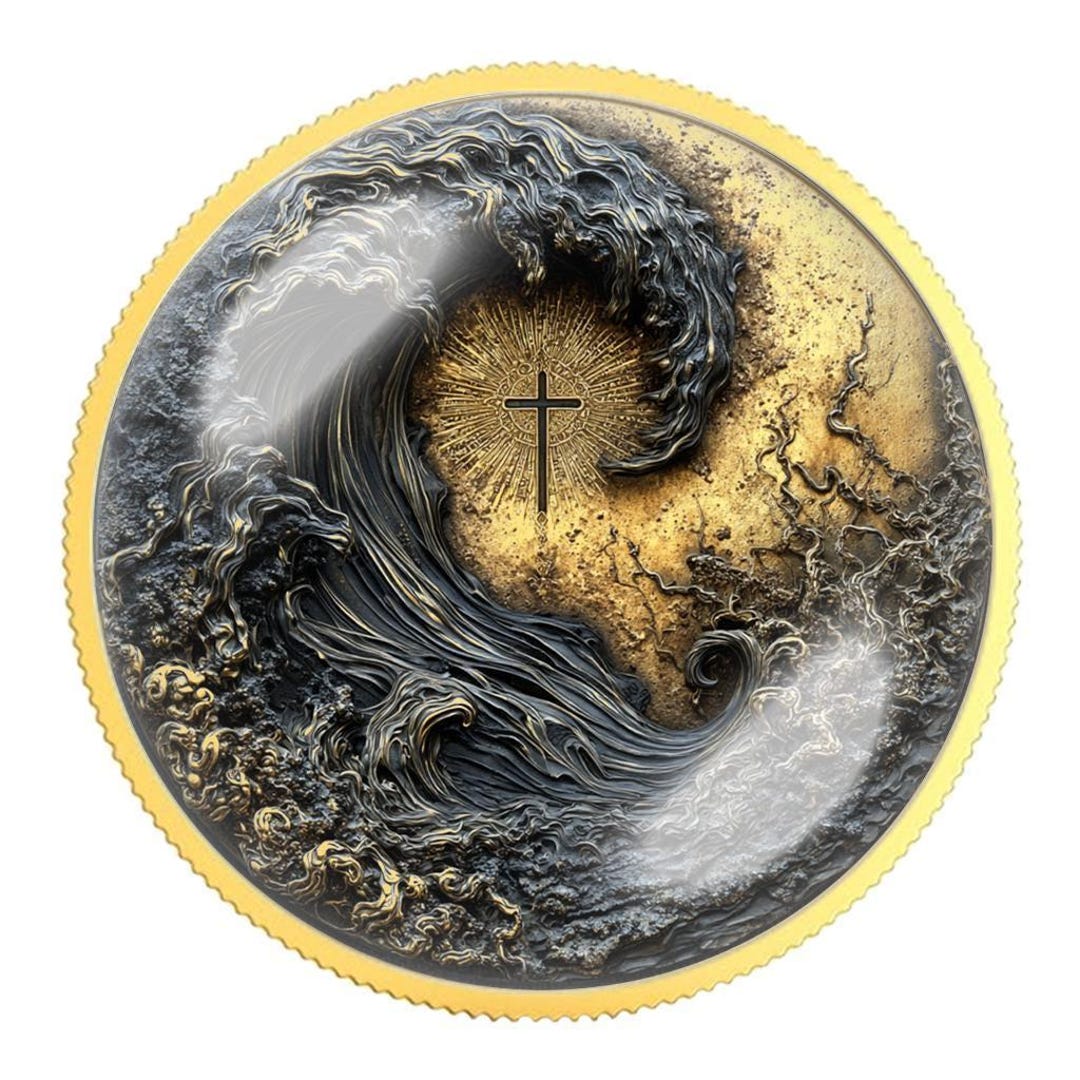 NA Sobriety Coin Cross | Narcotics Anonymous Medallion With Serenity ...