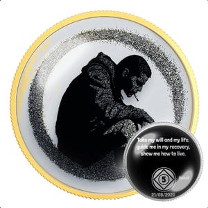 Narcoics Anonymous NA Medallion – 12 Step REcovery Münze für Clean Time Meilensteine – Geschenk für Nüchternheit