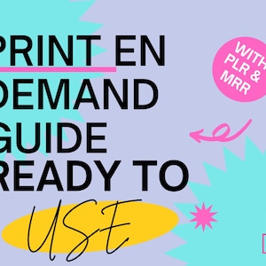 Print-on-Demand eBook for Beginners – Step-by-Step Guide to Starting a POD Business + Marketing Strategies