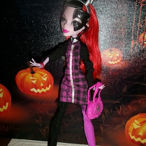 Mattel Monster High Doll, Operatta Freaky Fusion, Complete- (no posting to U.S.A,)