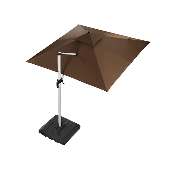 buy bamboo patio umbrella Clihome 9 ft Patio Umbrella Outdoor Table Market Umbrella with 8 Sturdy Bamboo Ribs in Brown