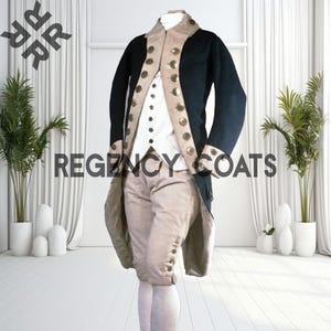18th Century Uniform, Revolutionary war Uniform, Historical Uniform, Military Uniform Jacket, Navy Blue Wool Jacket, Fast & Secure Shipping