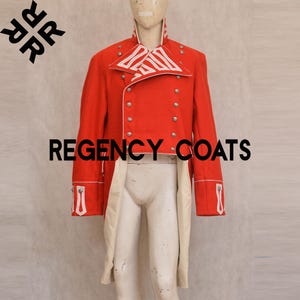 British 41st Foot Regiment Officer&#39;s Red Wool Coat