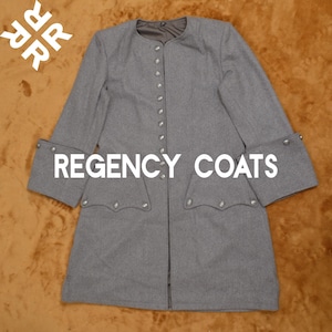 18th Century Frock Coat, Merchant Gentleman Frock Coat, Colonial Frock Coat, Military Frock Coat, New Men Frock Coat, Grey Wool Frock Coat