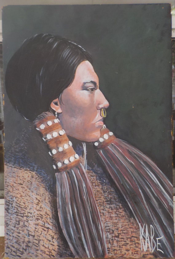 Native American Indian Woman Art